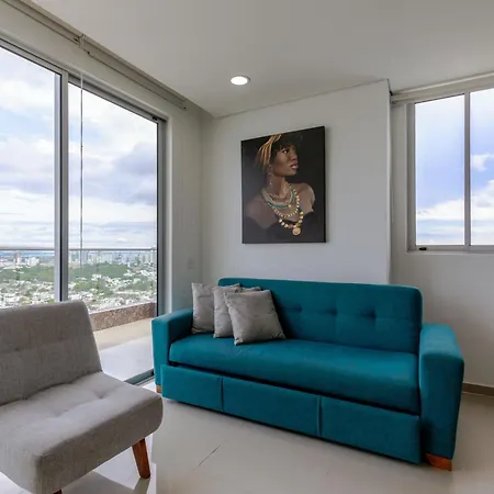 Exclusivo Duplex Con Vista Al Mar P24 * Cartagena